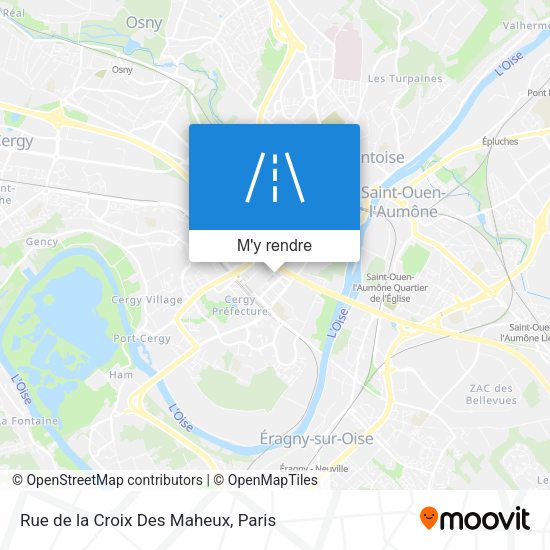 Rue de la Croix Des Maheux plan