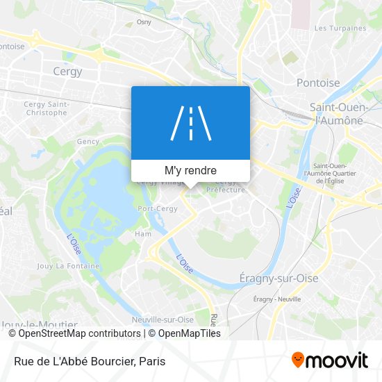 Rue de L'Abbé Bourcier plan