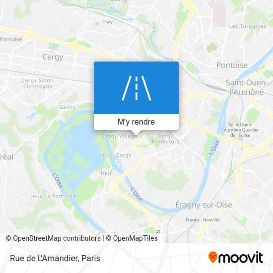 Rue de L'Amandier plan