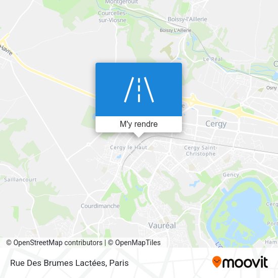 Rue Des Brumes Lactées plan