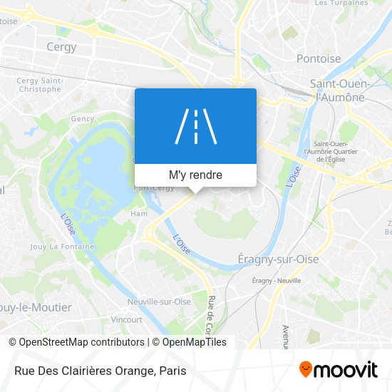 Rue Des Clairières Orange plan