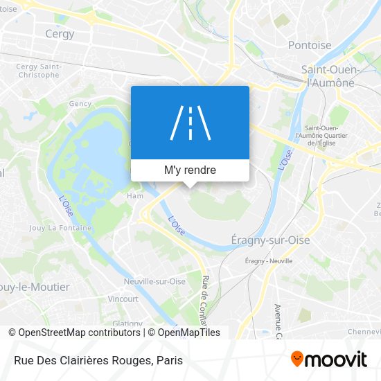 Rue Des Clairières Rouges plan