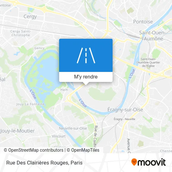 Rue Des Clairières Rouges plan