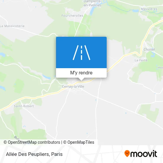 Allée Des Peupliers plan