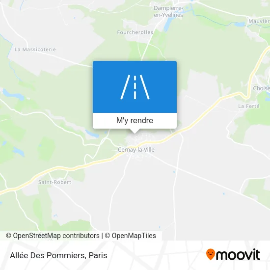 Allée Des Pommiers plan