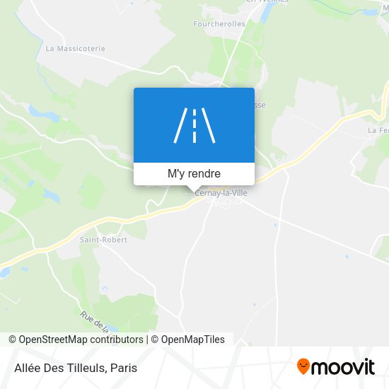 Allée Des Tilleuls plan