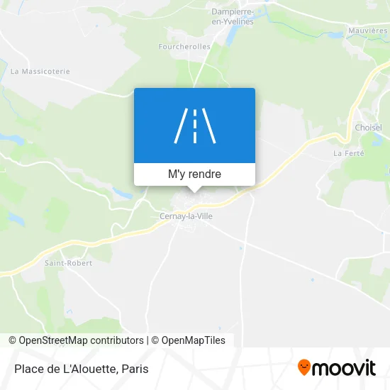 Place de L'Alouette plan