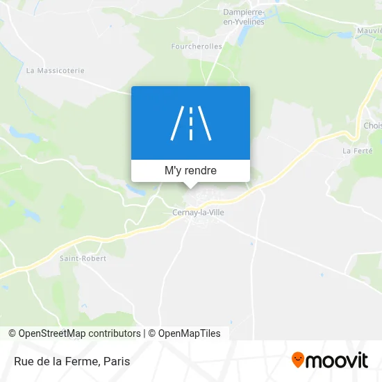 Rue de la Ferme plan