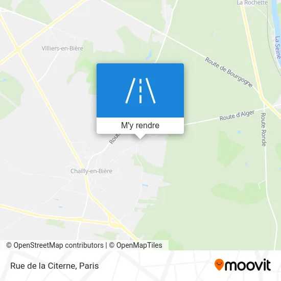 Rue de la Citerne plan