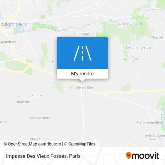 Impasse Des Vieux Fossés plan