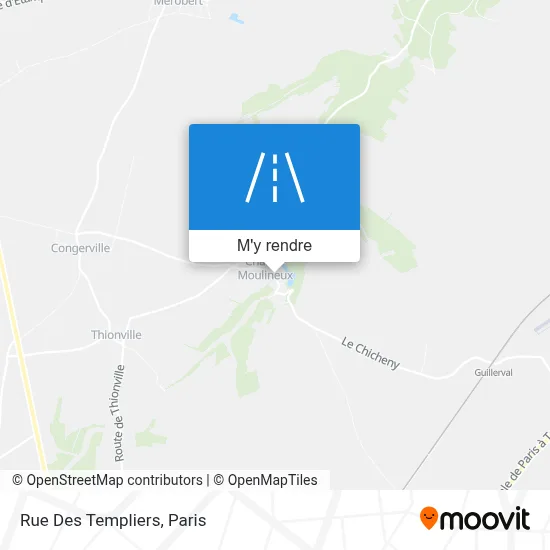 Rue Des Templiers plan