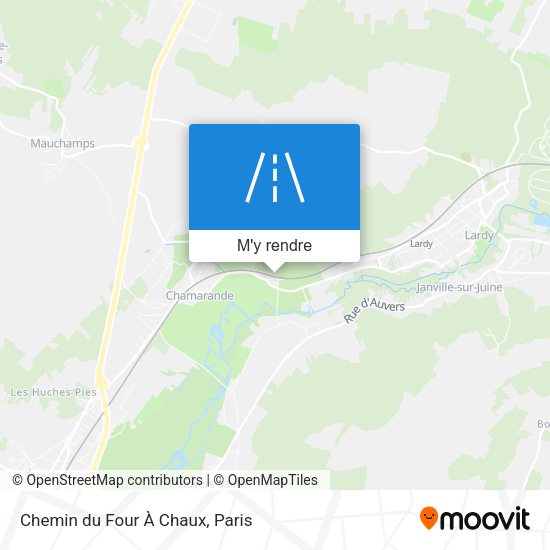 Chemin du Four À Chaux plan