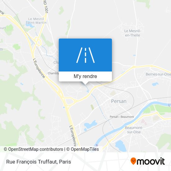 Rue François Truffaut plan