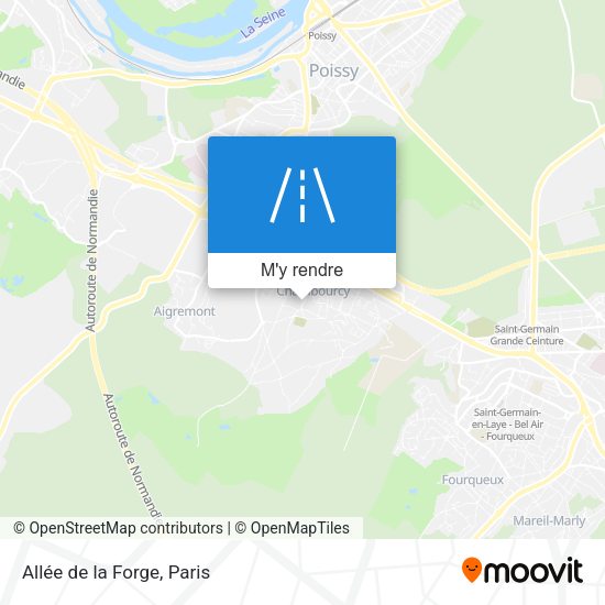 Allée de la Forge plan