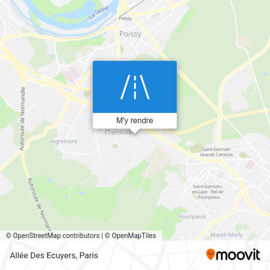 Allée Des Ecuyers plan