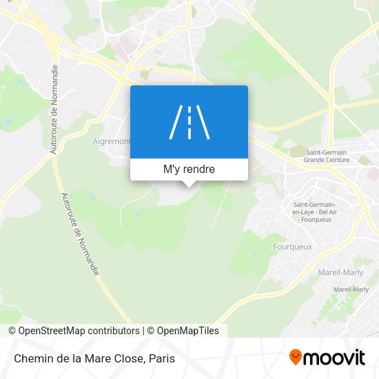 Chemin de la Mare Close plan