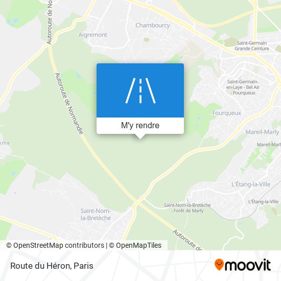 Route Du Héron plan