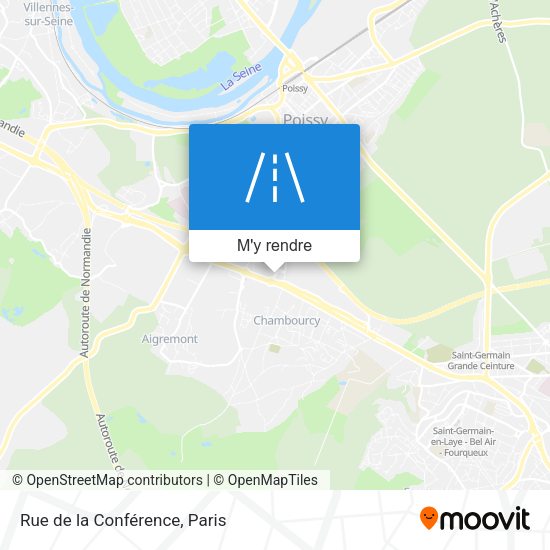 Rue de la Conférence plan