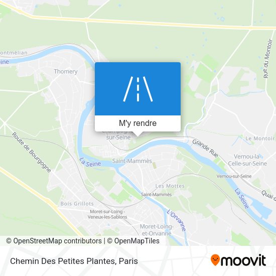 Chemin Des Petites Plantes plan