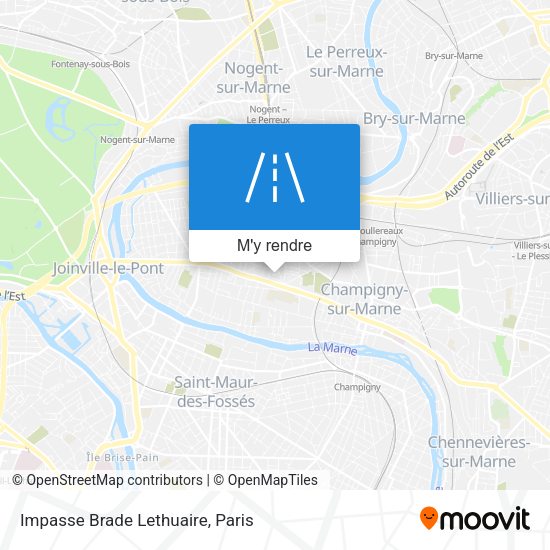 Impasse Brade Lethuaire plan
