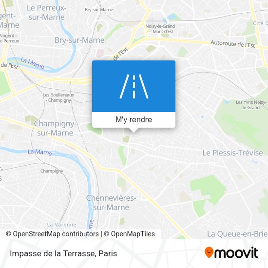 Impasse de la Terrasse plan