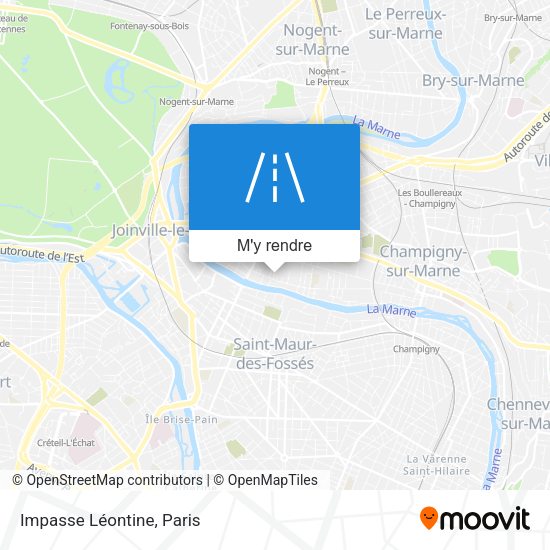 Impasse Léontine plan