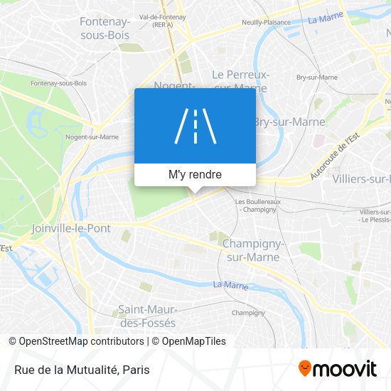 Rue de la Mutualité plan
