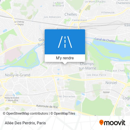 Allée Des Perdrix plan