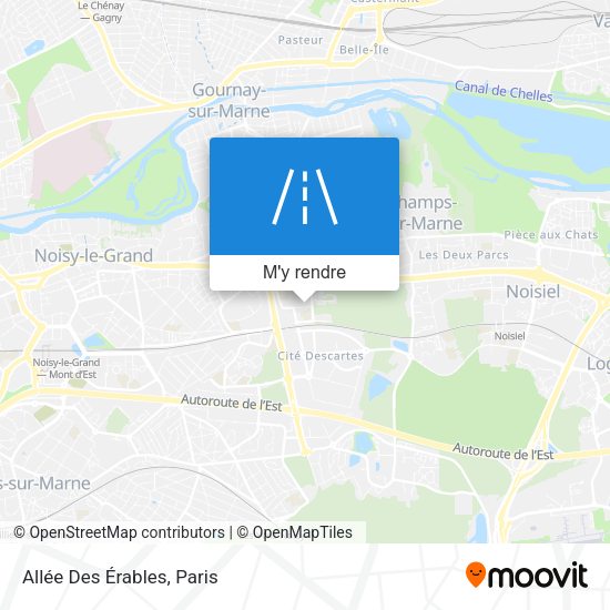 Allée Des Érables plan