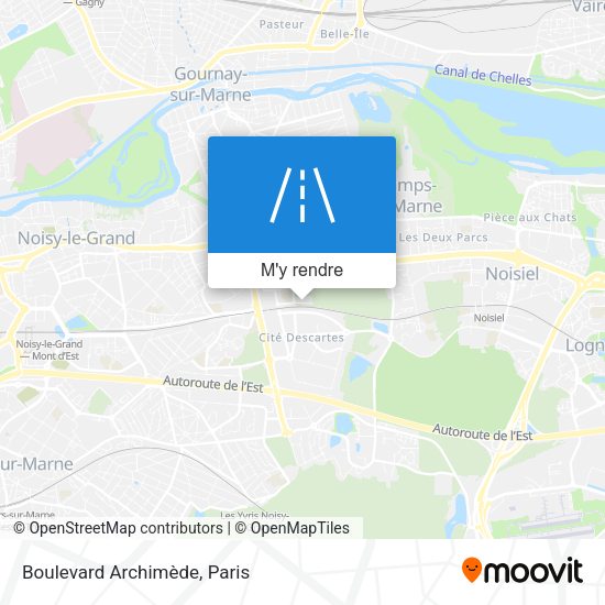 Boulevard Archimède plan