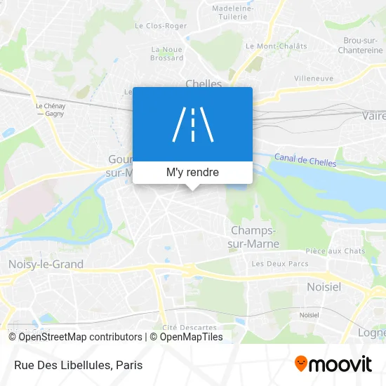 Rue Des Libellules plan