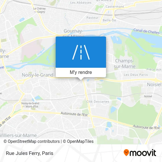 Rue Jules Ferry plan