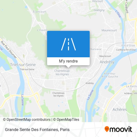 Grande Sente Des Fontaines plan