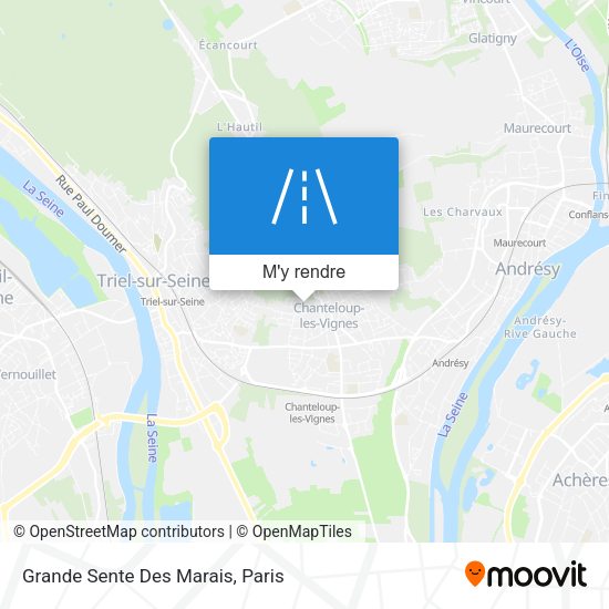 Grande Sente Des Marais plan