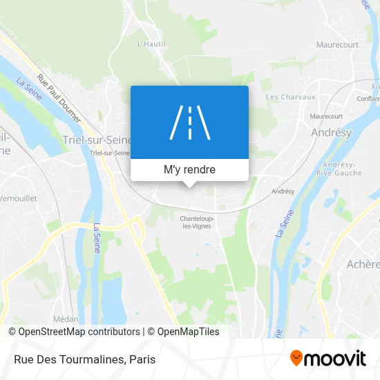 Rue Des Tourmalines plan