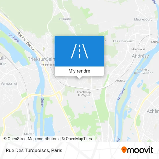 Rue Des Turquoises plan