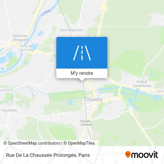 Rue De La Chaussée Prolongée plan