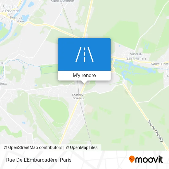 Rue De L'Embarcadère plan