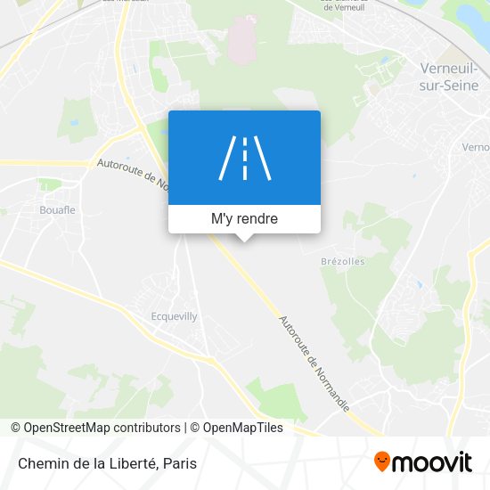 Chemin de la Liberté plan