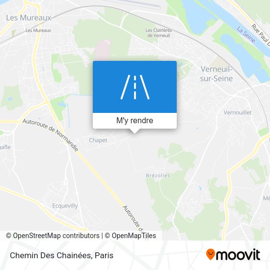Chemin Des Chainées plan