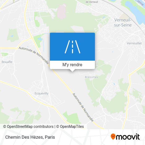 Chemin Des Hèzes plan