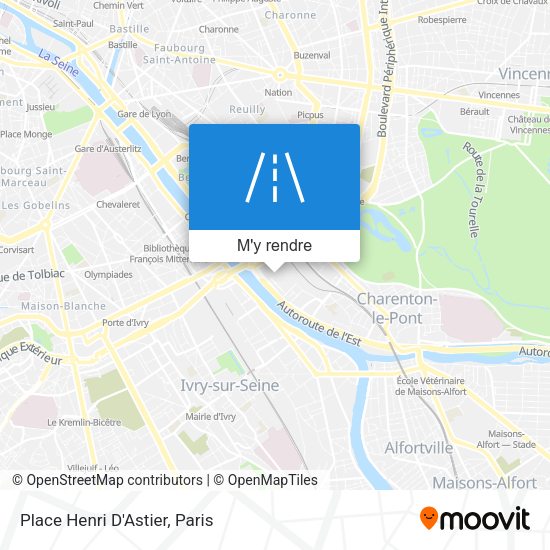 Place Henri D'Astier plan