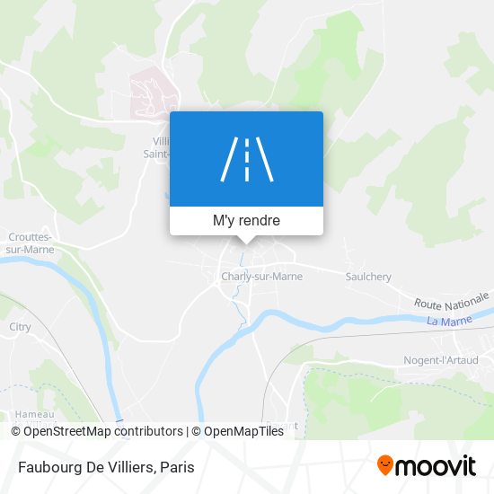 Faubourg De Villiers plan