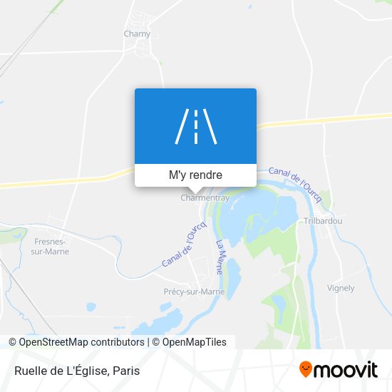 Ruelle de L'Église plan