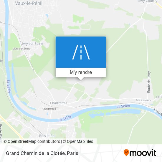 Grand Chemin De La Clotée plan