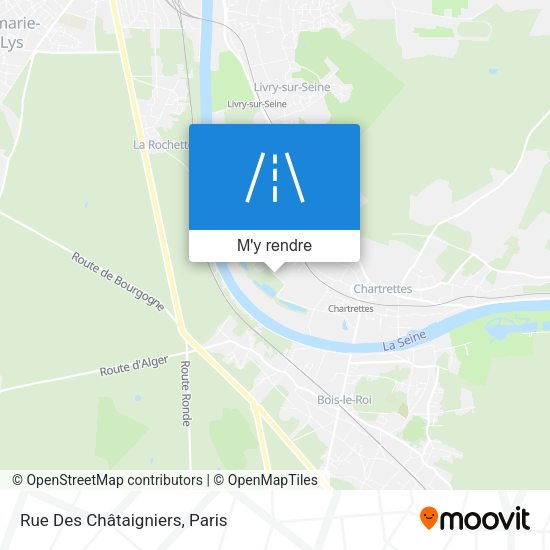 Rue Des Châtaigniers plan