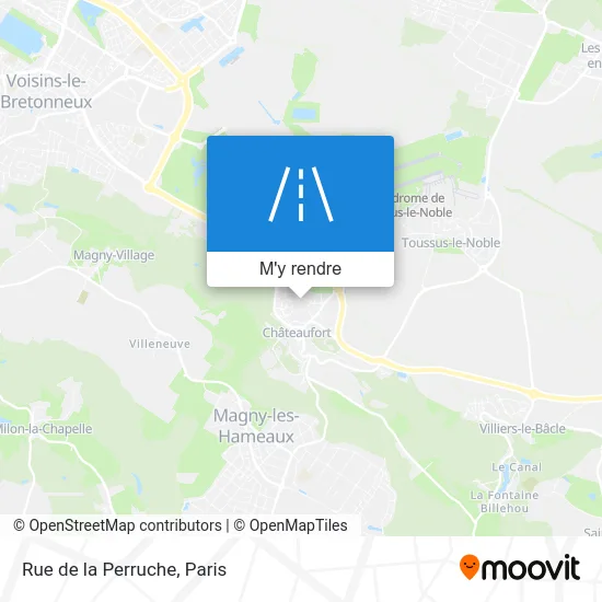 Rue de la Perruche plan