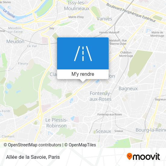 Allée de la Savoie plan