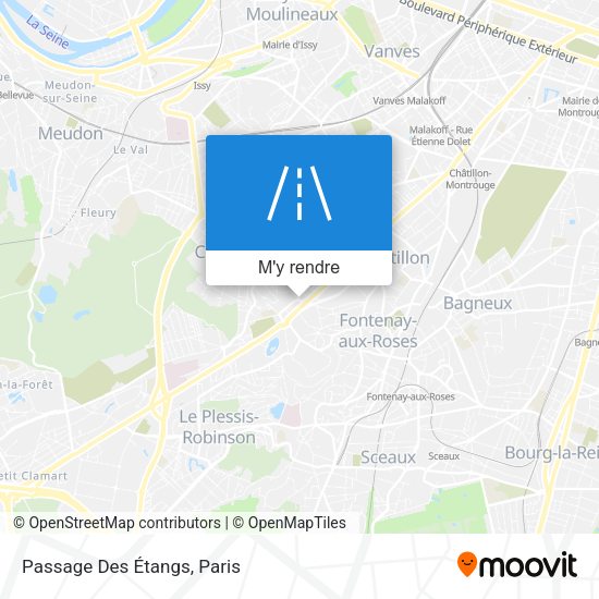 Passage Des Étangs plan