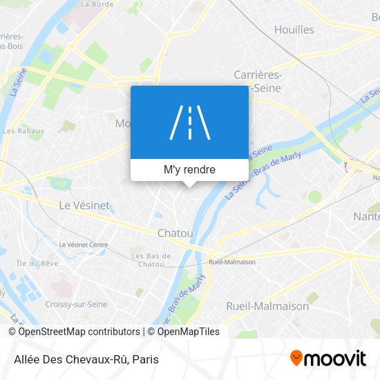 Allée Des Chevaux-Rû plan